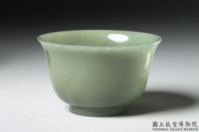 图片[2]-Jade bowl with flared rim, Qing dynasty, Qianlong reign (1736-1795)-China Archive